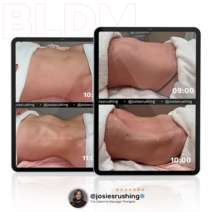 Before and After Tablet - Authentic Brazilian Lymphatic