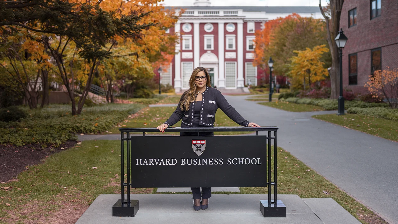 Josie Rushing in Havard University